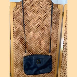 VINTAGE Anne Klein Navy Crossbody Bag